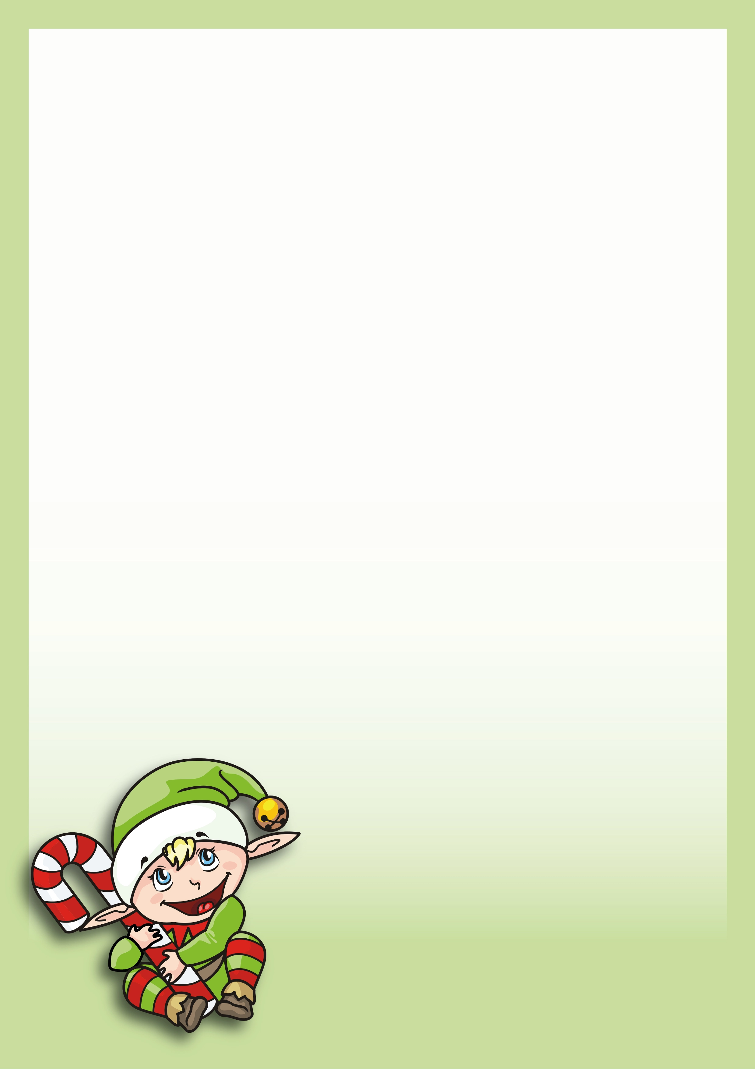 Wichtel-Briefpapier Download kostenlose zum Ausdrucken - Viele Wichtel