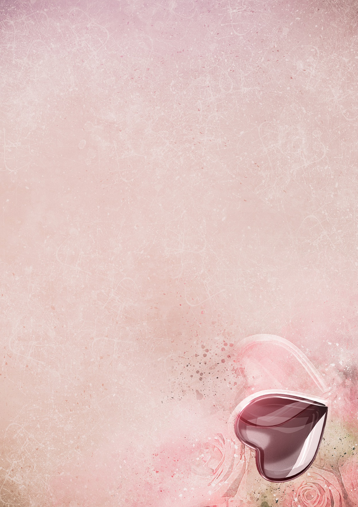 Kostenloses Briefpapier &ldquo;Liebe&rdquo; - Vorlagen zum selbst ausdrucken - 08.